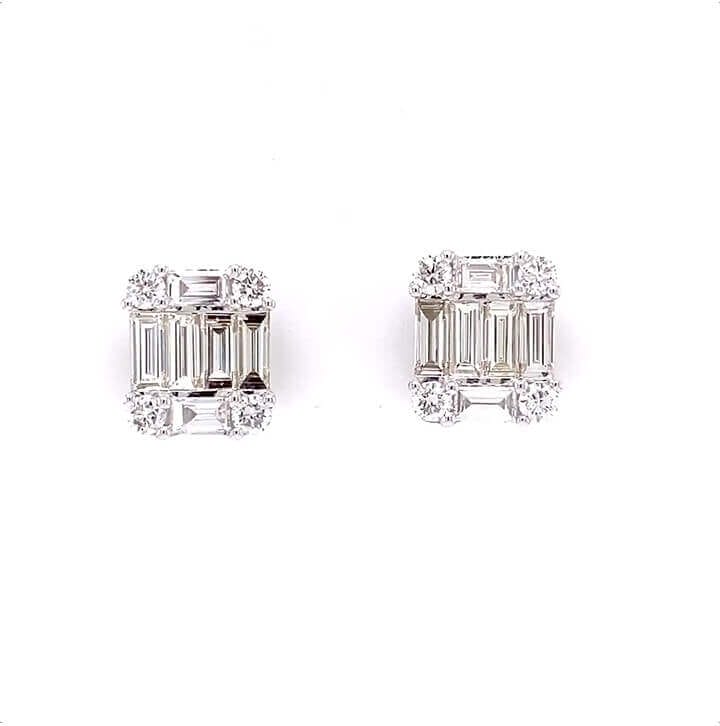  La Touffe Diamond Earrings