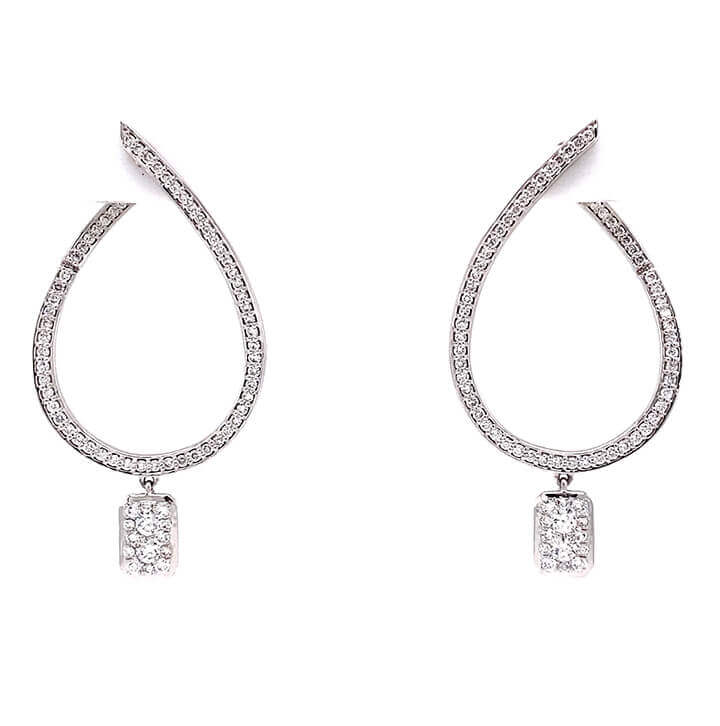  Pivot Diamond Earrings