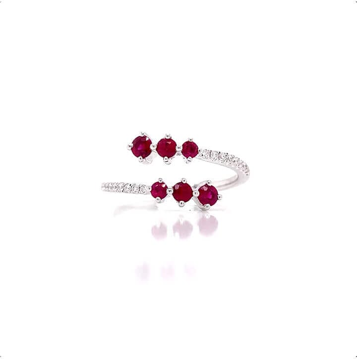  Nivea Ruby and Diamond Ring