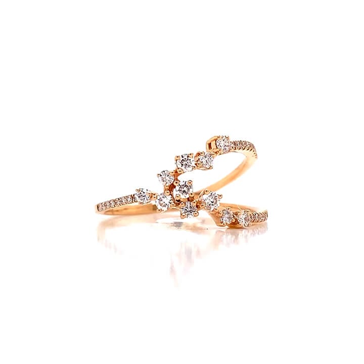  Iris Diamond Ring