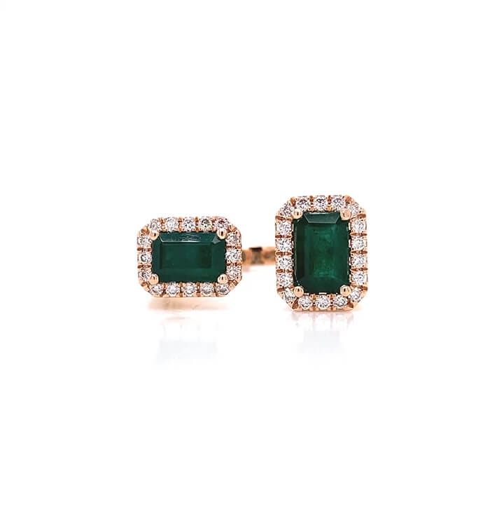  Donestia Emerald and Diamond Ring