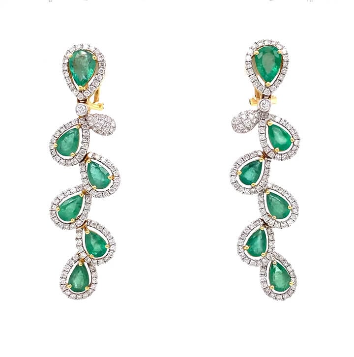  Ma Belle Emerald Earrings