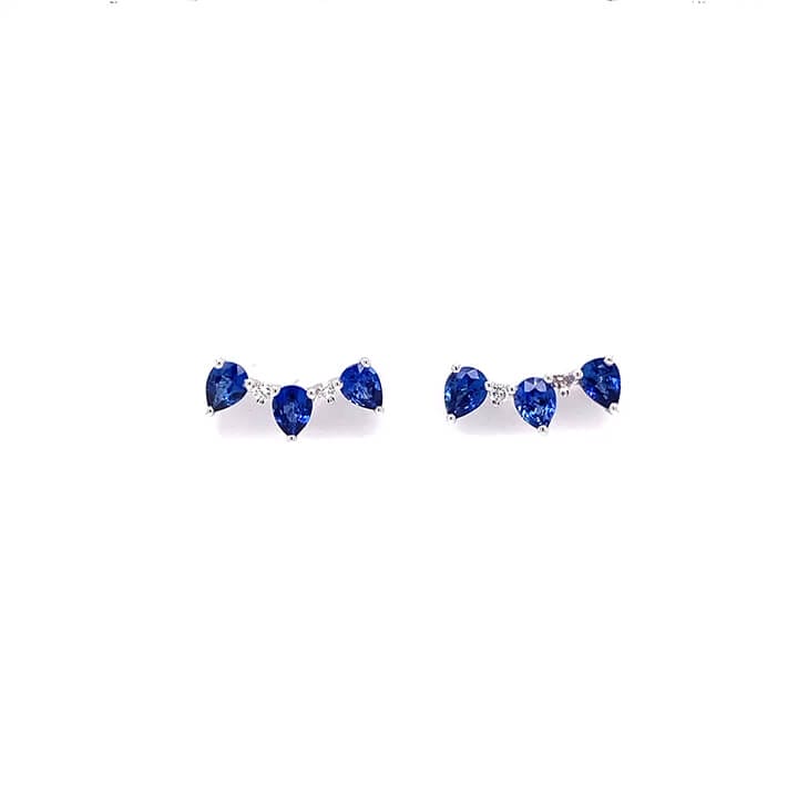  Basior Sapphire Earrings