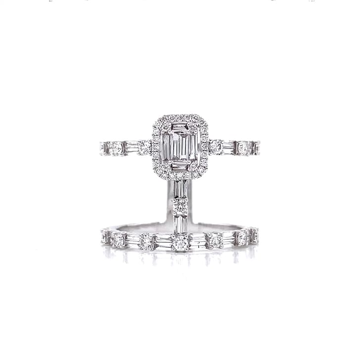  Flamel Diamond Ring