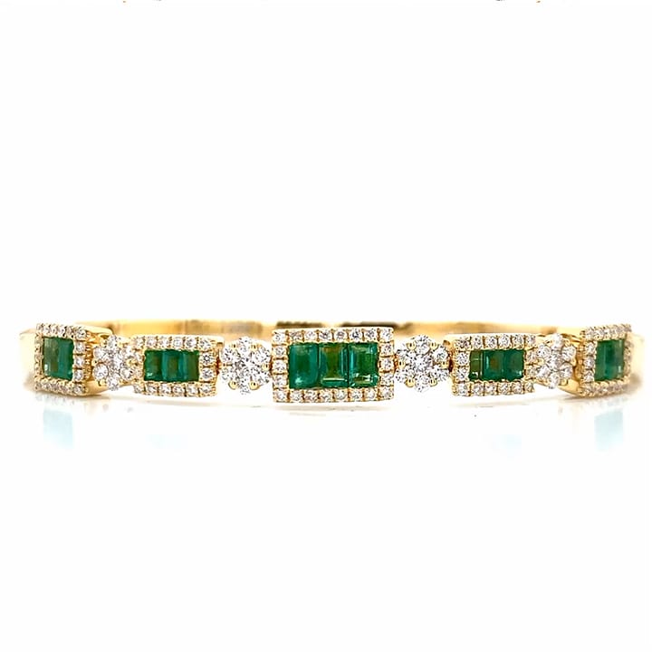  Pienza Emerald & Diamond Cuff