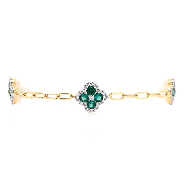  Houx Emerald Bracelet