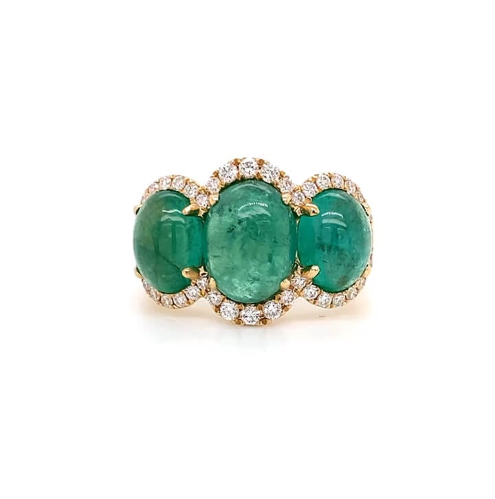  Ollio Emerald Ring