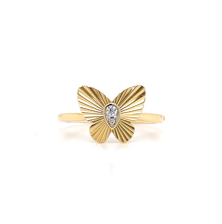  Wing Butterfly Ring