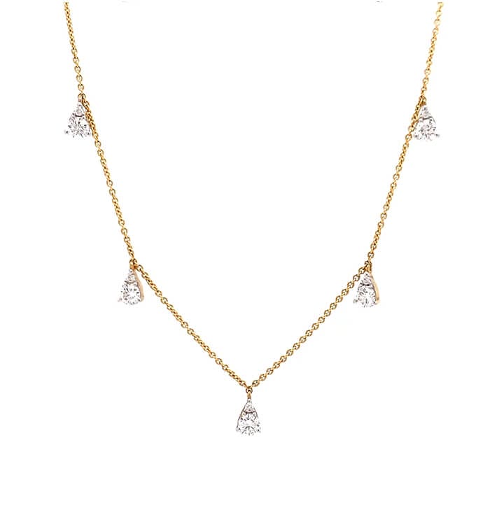  Chardon Diamond Drop Necklace
