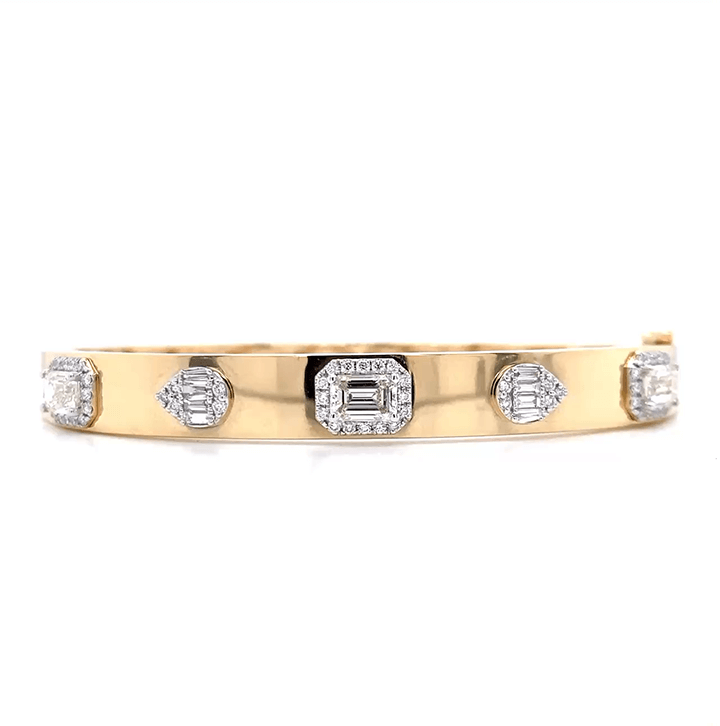 Camollia Diamond Bangle