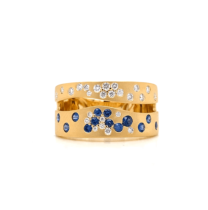 Zada Sapphire & Diamond Ring